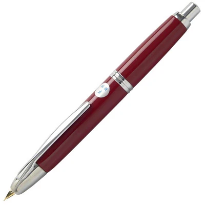 red Пилот монолитным 18 каратного золота ПРЕСС перьевая ручка FC1500RR - Цвет: red