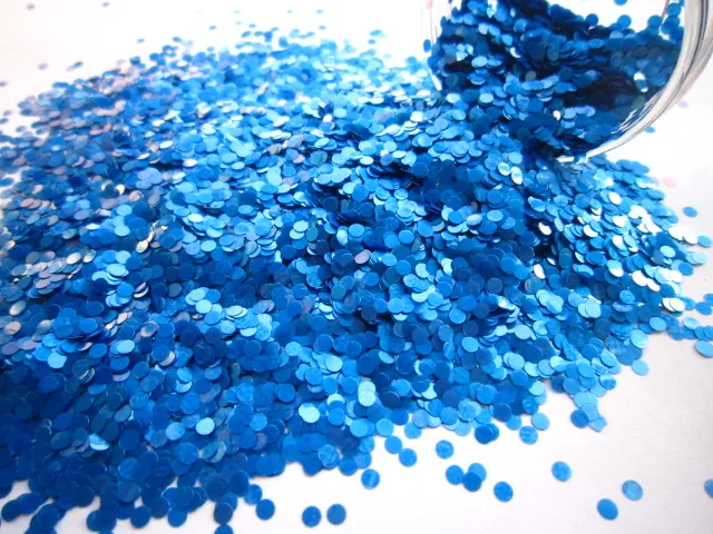 Блестки для дизайна ногтей 2 мм|dot dots|dots for naildot blue |