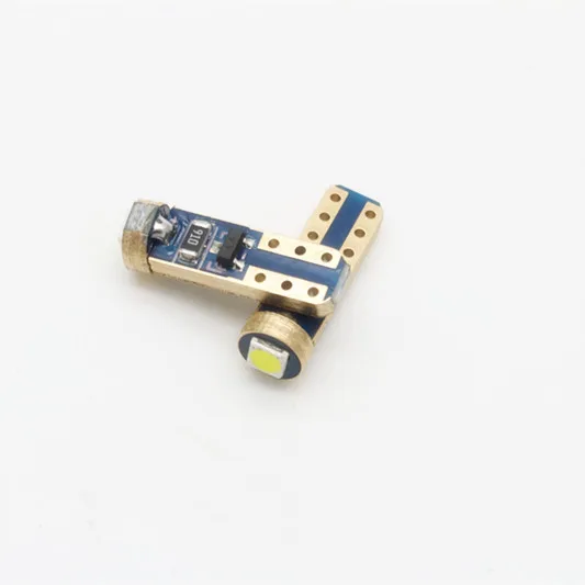 

10 шт., супер яркие светодиодные лампы 3030 SMD T5