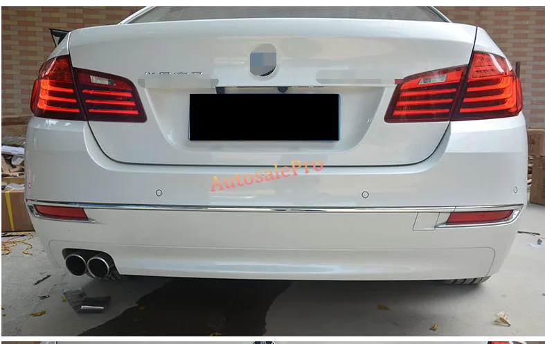 2014 2015 для BMW 5 серия f10 заднего бампера протектор Подоконник Накладка 3 шт.