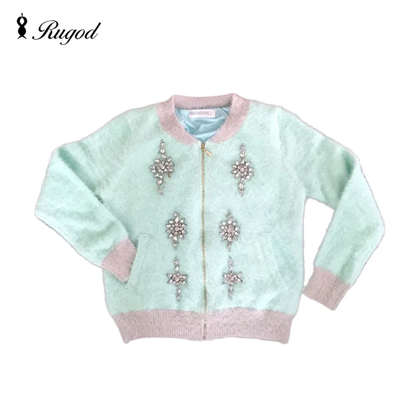 2019 женская верхняя одежда для девочек новые осенние ручной работы ногтей дрель