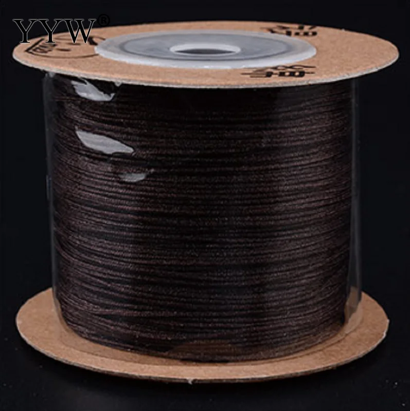 

24 Colors 100m/PC 0.8mm Nonelastic Thread Jewelry Accessories Cord Diy Making For Bracelet Necklace None Elastic Colored Thread