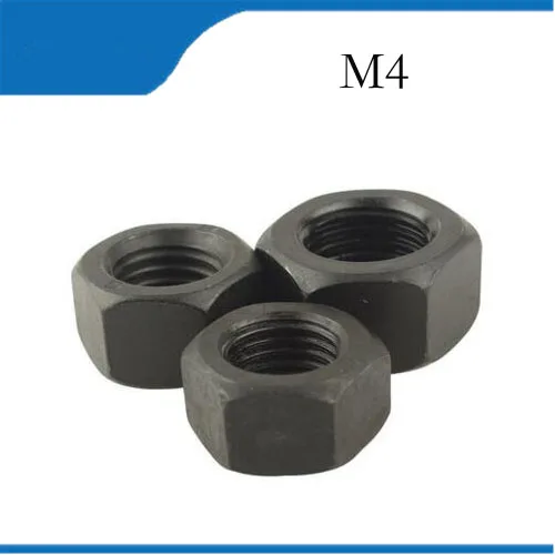 100 шт. шестигранные гайки из углеродистой стали класс 8|nut grade|m4 nuthex nut |