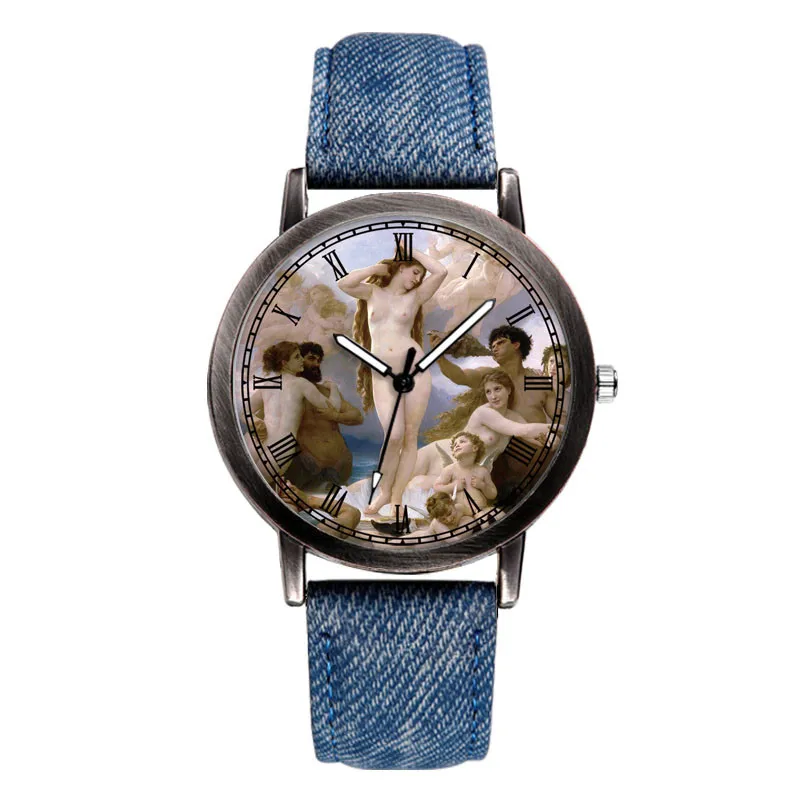 E-0002 BAOSAILI художник Стиль Для женщин часы наручные женские Relojes Feminino джинсовый