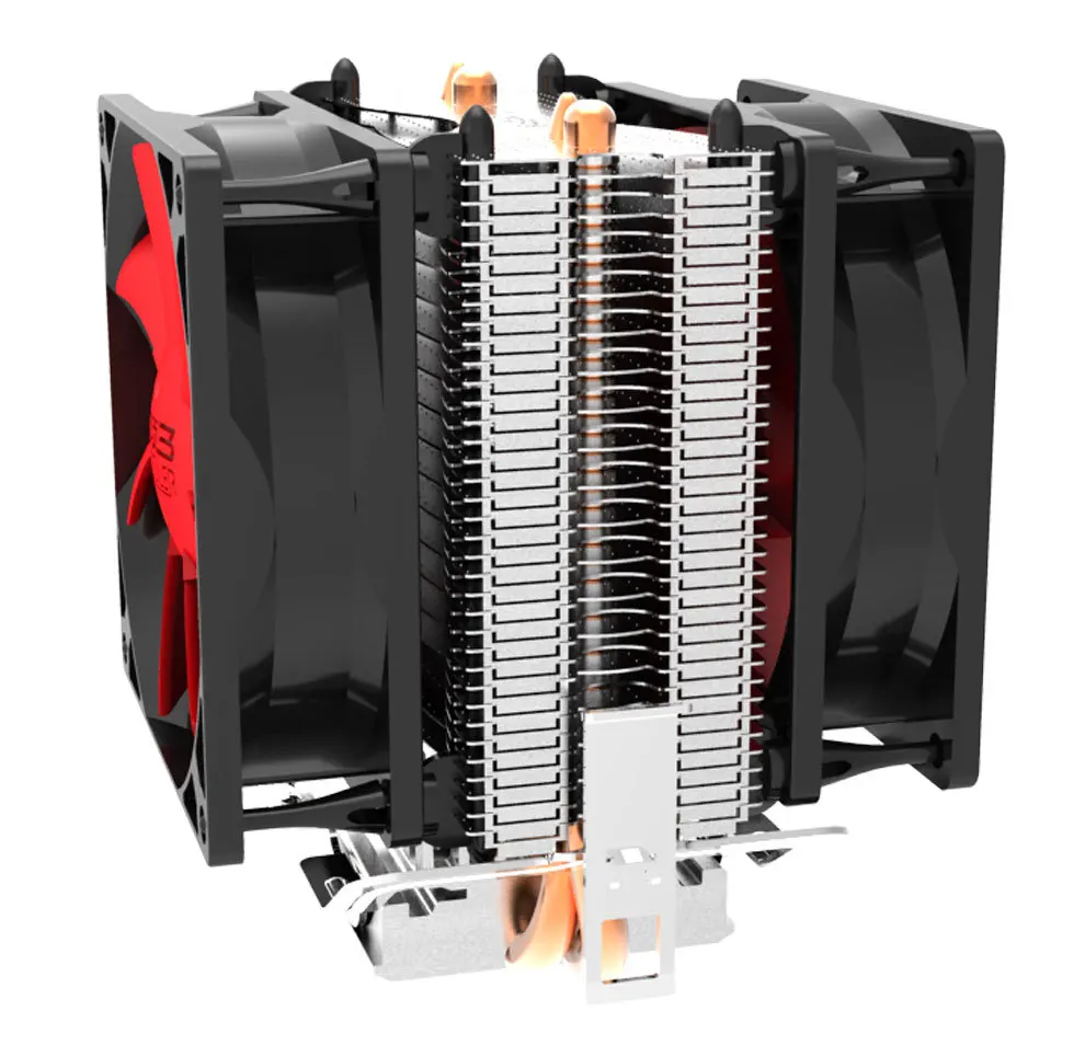 PC Cooler (Red Ocean Mini Plus)Computer CPU Heatpipe 80mm PWM Cooling Fan For Socket 754/939/AM2/AM2+/AM3/FM1/LGA775 | Компьютеры и