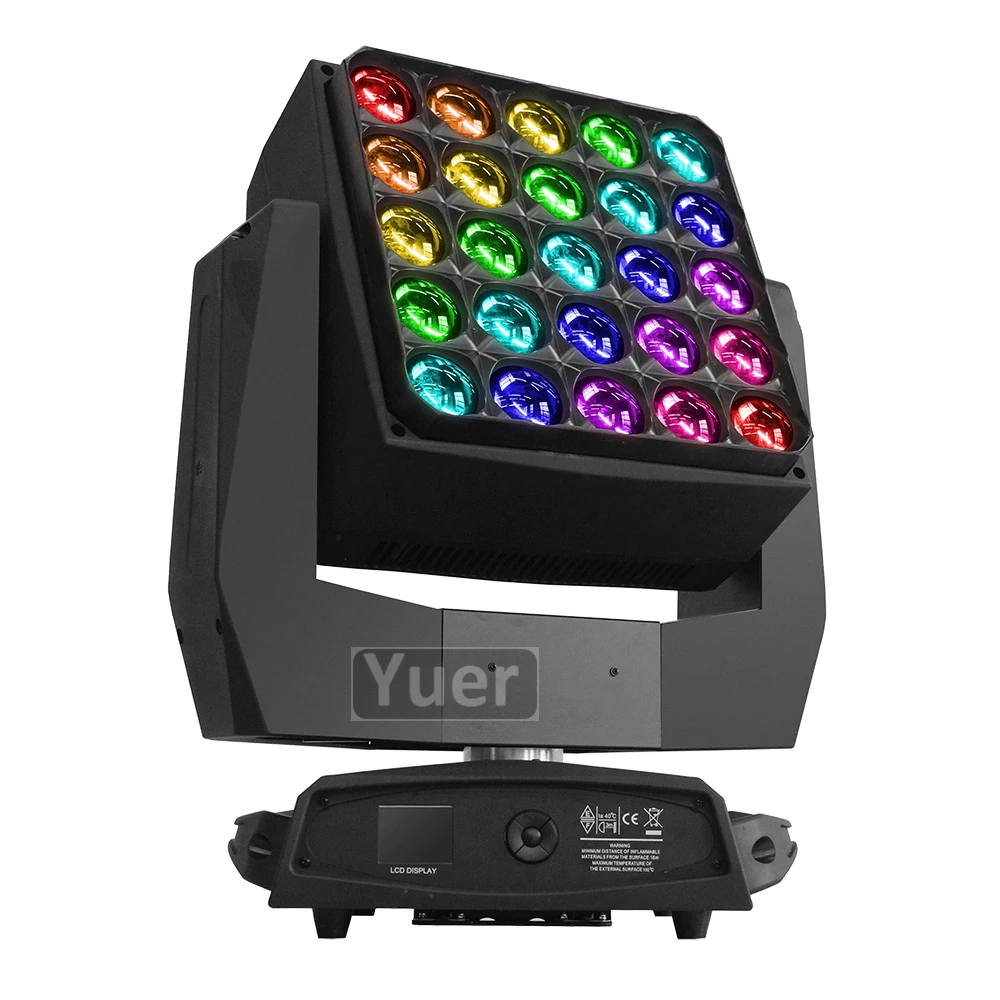 Beste 4 Stks/partij Dj Disco Zoom Light 25X40W Led Rgbw 4IN1 Moving Head Licht Grote Ogen DMX512 Party Bar Club Muziek Podium Verlichting Effect