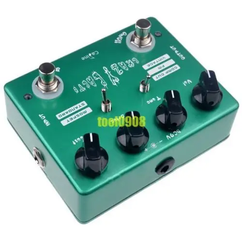 Номи педаль эффектов для электрогитары &quotCrazy Cacti&quot Overdrive гитарные эффекты Caline CP 20