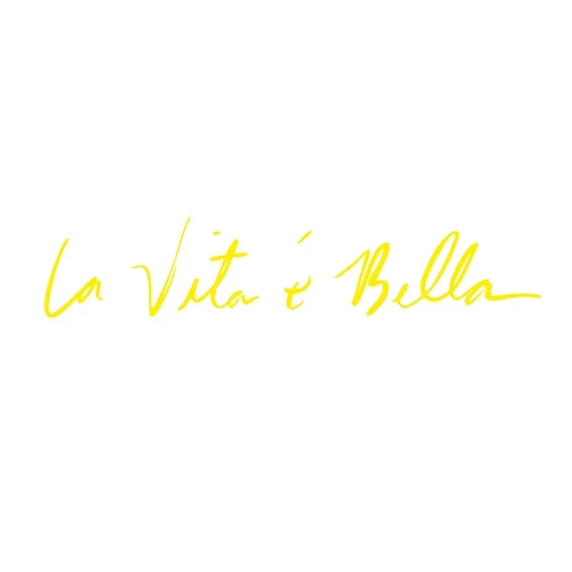 Светоотражающие наклейки La Vita e Bella с буквами автомобильный стикер полным