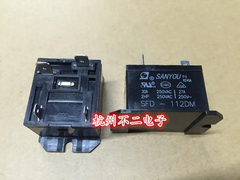 Реле SFD-112DM 4-контактный набор нормально открытый 30A 250VAC HF37F-012-1H | Обустройство дома
