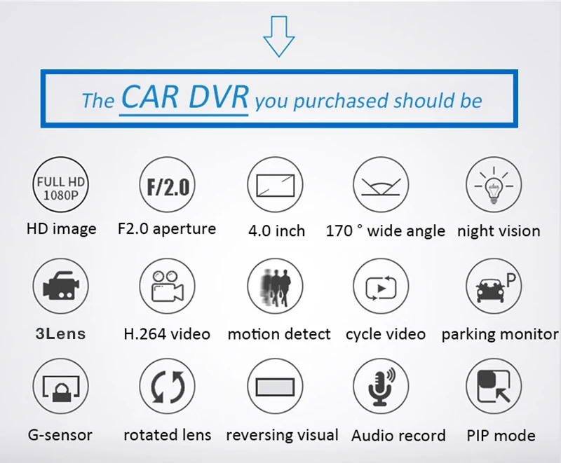 2 в 1 Автомобильный радар-детектор 4," DVR камера с русским и английским Full HD 1080P Speedcam Анти радар-детектор видеорегистратор три объектива