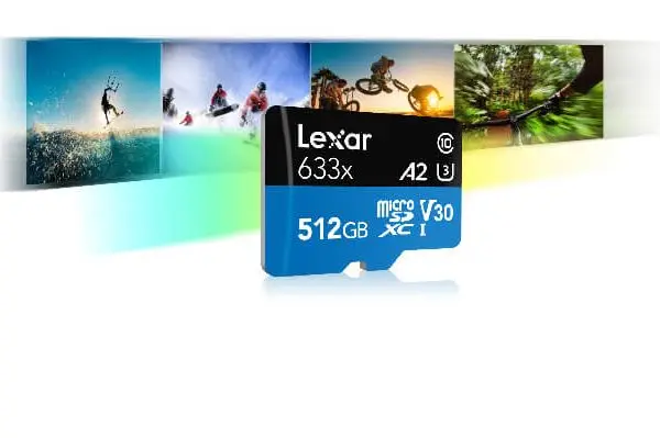 Lexar 633X Micro SD de 32 Гб 128 Гб 64 Гб 256 ГБ tarjeta 512 Гб Micro SD de 16 Гб SD/tarjeta de memoria Flash TF 32 64 128 Гб microSD