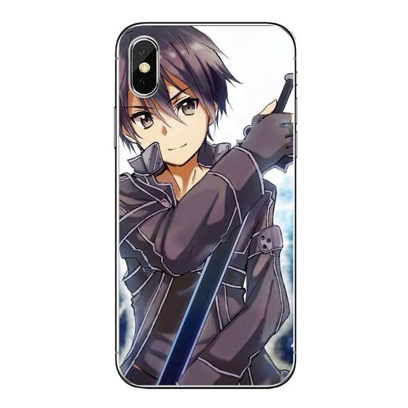 Soft Transparent Shell Covers For Nokia 2 3 5 6 8 9 230 3310 2.1 3.1 5.1 7 Plus Kirito Sword Art Online Print SAO Japan Anime |