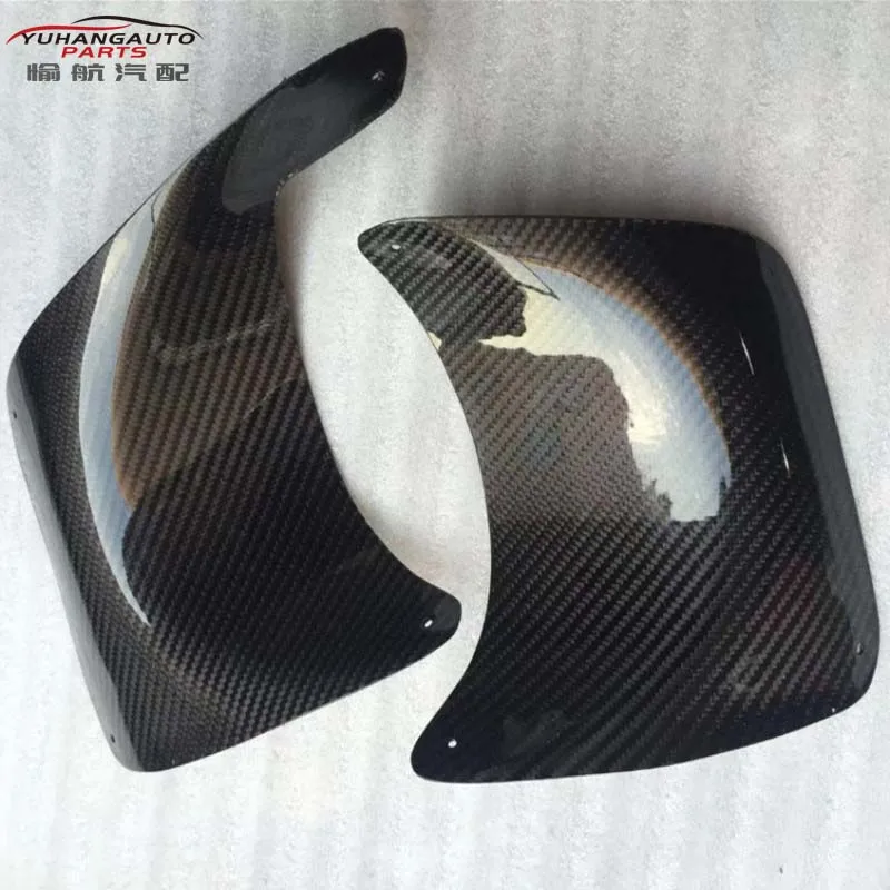 Voor 2008 2012 EVO X 10 Stijl углеродное Uitlaat Hitteschild волокно|Обвесы| |
