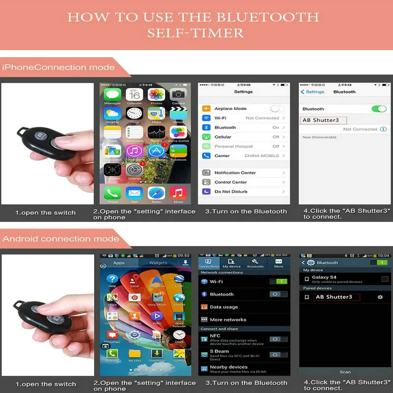 JOYTOP ленивый кронштейн селфи-Палка с беспроводным Bluetooth затвором для живого просмотра ТВ и живого потока для 3-6,5 дюймового мобильного телефона