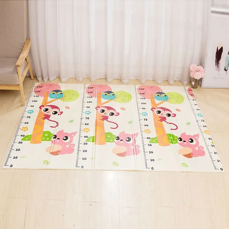 Детский игровой коврик Xpe Puzzle, детский коврик, утолщенный, Infantil, складной коврик, Детский ковер, мягкий пол, для ползания, детские развивающие игрушки