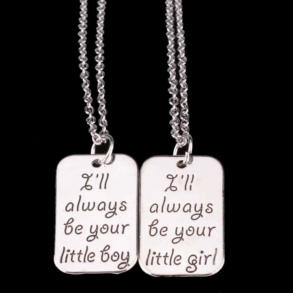 Ожерелье с подвеской для маленьких девочек мальчиков детей дочери сына брата