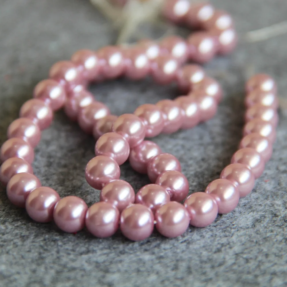 2021 Новый 8 мм розовая раковина жемчужина бусины раковины по индивидуальным