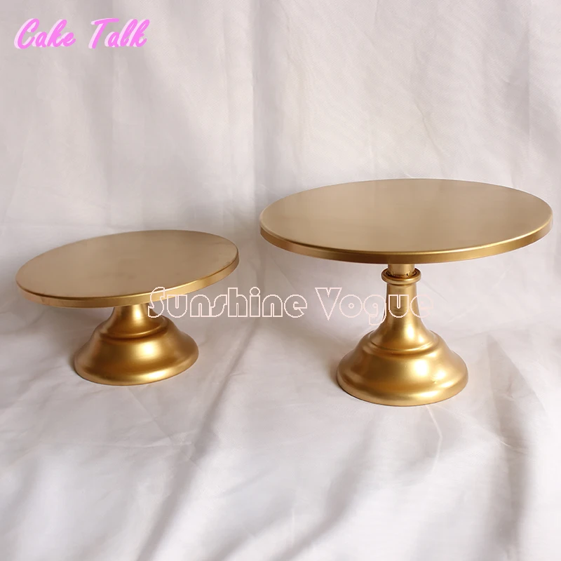 Металлическая для подставки пирожных 10/12 дюймов золотой цвет Grand design вечерние