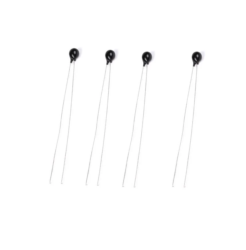 

100 pcs Thermistor NTC MF52 103 3950 10K ohm B Value 3950k 5% Thermal Resistor