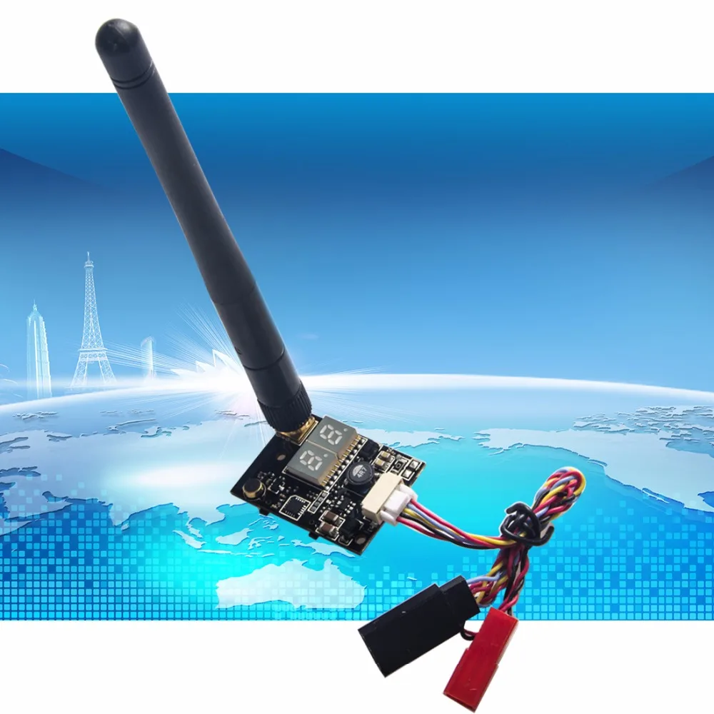 AKK K33 5,8G двойной экран дисплей 600 мВт FPV аудио видео передатчик для диапазона 2000 м