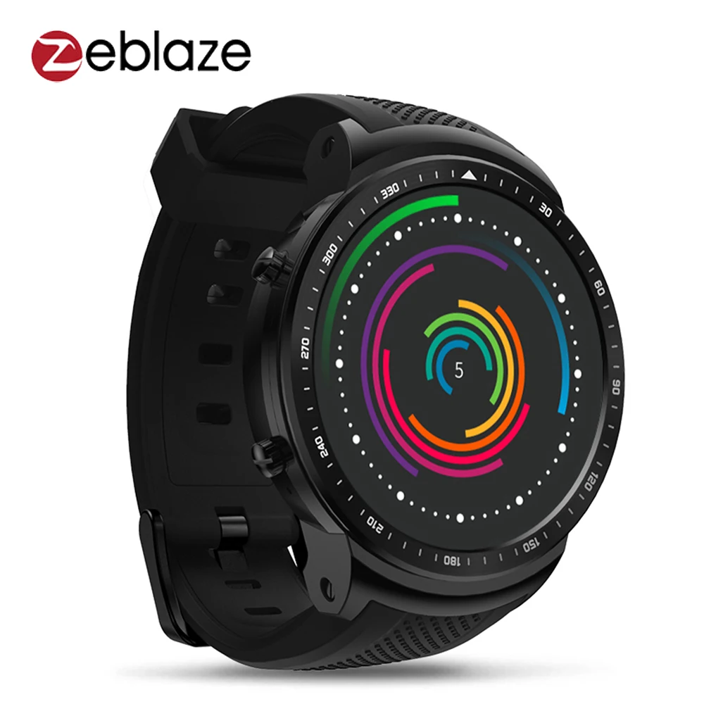 Смарт-часы Zeblaze Thor PRO 3g gps 1,5" ips Android 5,1 1 Гб+ 16 Гб BT4.0 умные часы МП камера носимые устройства
