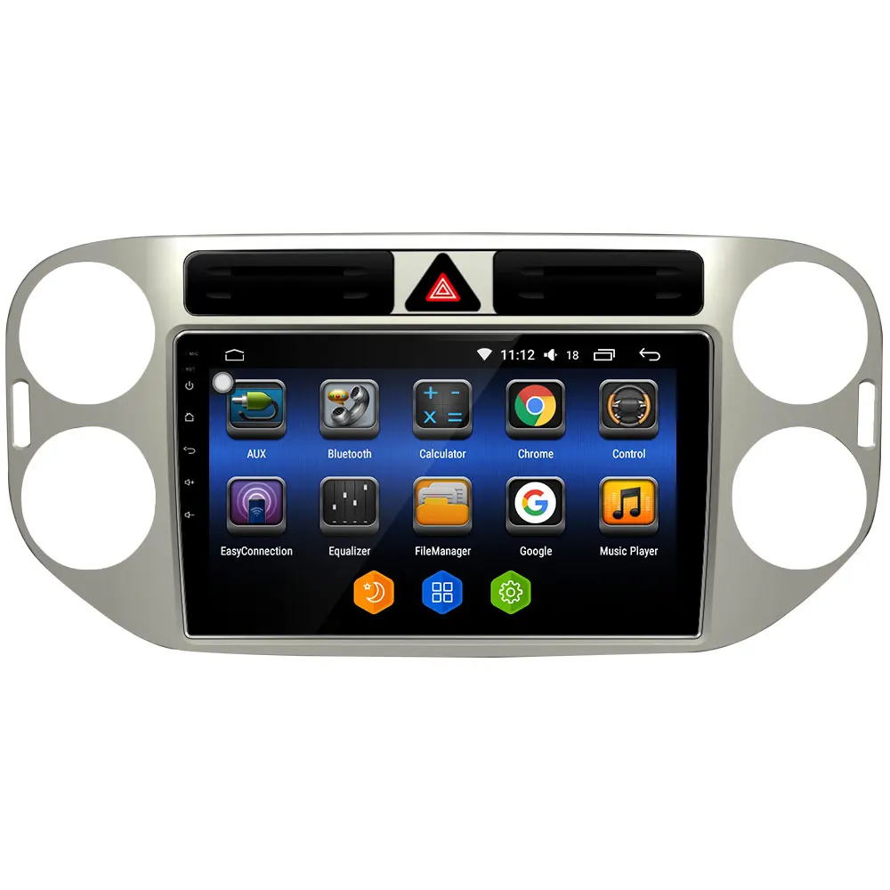 " ips 4G DSP Carplay Android 8 Восьмиядерный 4 Гб ОЗУ 64 Гб ПЗУ BT автомобильный dvd-плеер Стерео gps ГЛОНАСС для Volkswagen Tiguan 2007-2012
