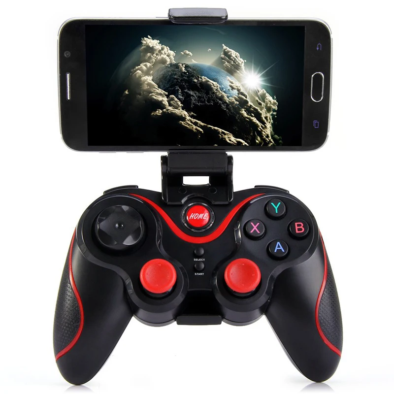 X3 беспроводной джойстик геймпад игровой контроллер bluetooth BT3.0 джойстик для мобильного телефона планшета ТВ коробка держатель