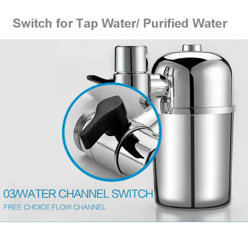 Кран установленный водопроводной очиститель воды для чистой фильтрации