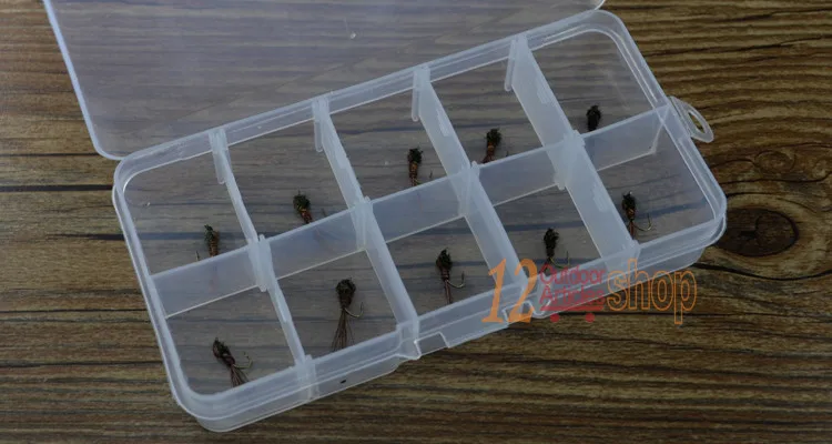 10 шт. [14 #] коричневый хвост оливковый принц Кадди майфа Nymph|fish pattern|dry flyfly fly |
