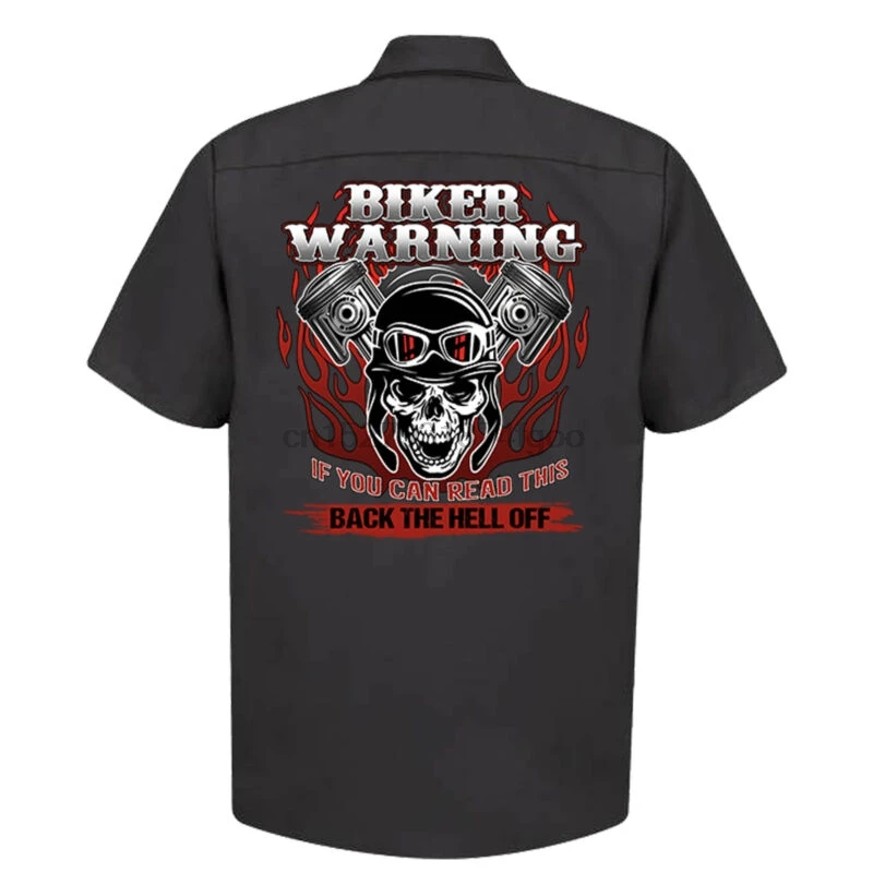 Велосипедная красная рубашка для работы в гараже велосипедный Чоппер поплавок