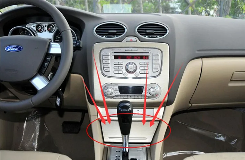 Для Ford Focus 2005 2014 пепельница в сборе Центральная панель крышка прикуривателя 8M51
