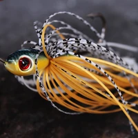 1pcs spinner bait minnow spinning baits fishing lure spoon sequins 14oz 7g buzzbait hook isca artificial fish lures accessories
