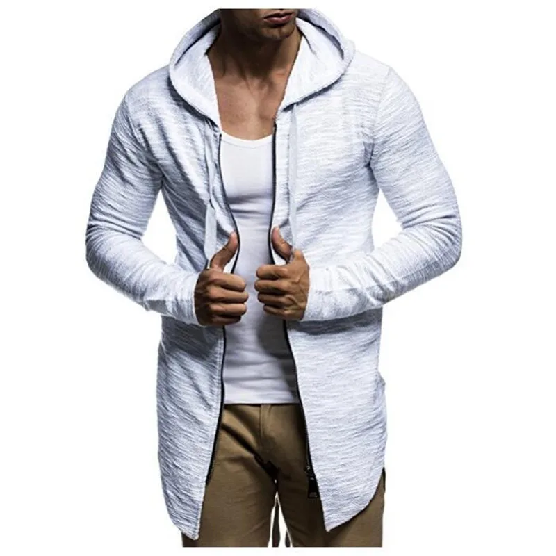 2018 осень зима однотонные повседневные мужские худи толстовки с капюшоном