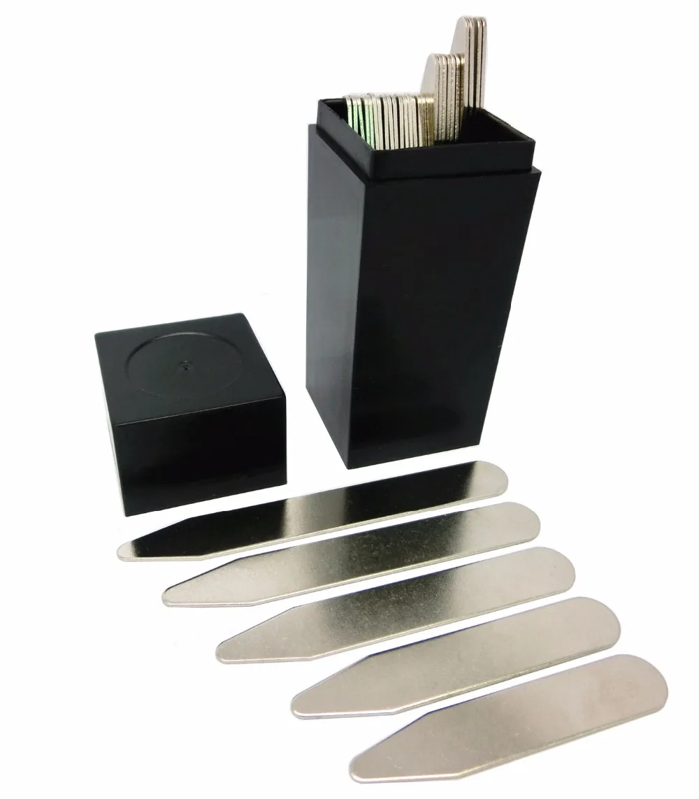 Высококачественный мужской металлический воротник для рубашки SHANH ZUN 10-40 шт. с