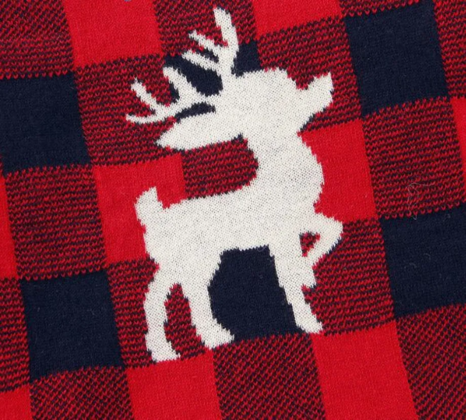 Одежда для маленьких мальчиков и девочек Комбинезон малышей Рождественский