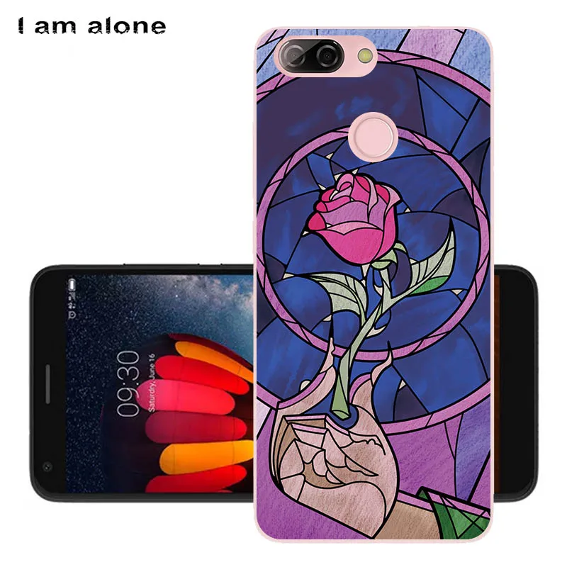Чехлы для телефонов I am alone для zte Blade V9 Vita, 5,45 дюймов, мягкий ТПУ мобильный Модный чехол с рисунком для zte Blade V9 Vita, сумки
