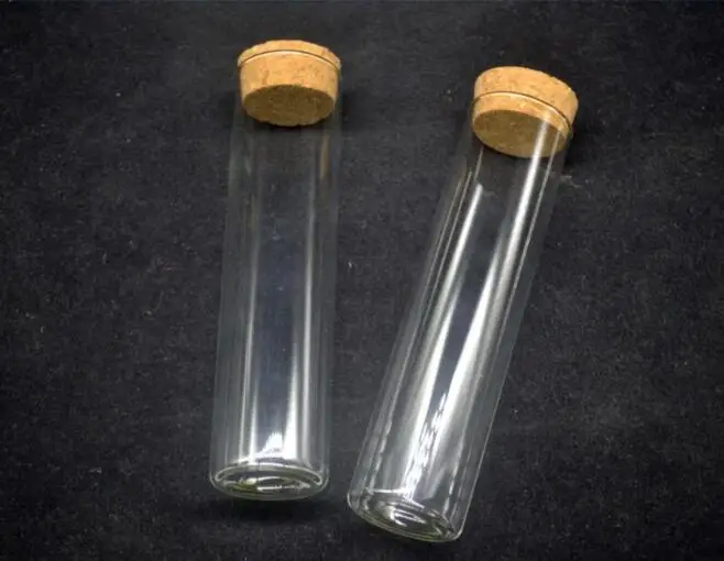 Маленькие стеклянные бутылки 12 шт./лот 30*120 мм с прозрачной пробкой маленькие