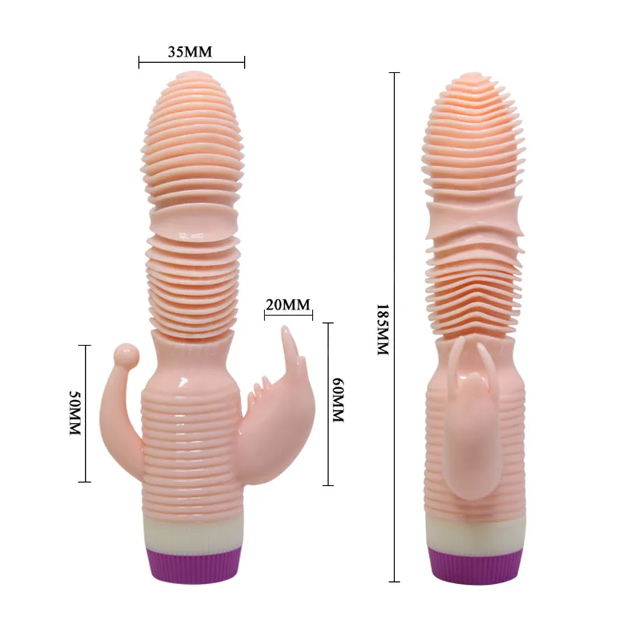 Многоскоростной вибратор тройной анальная стимуляция для вагины клитора и точки
