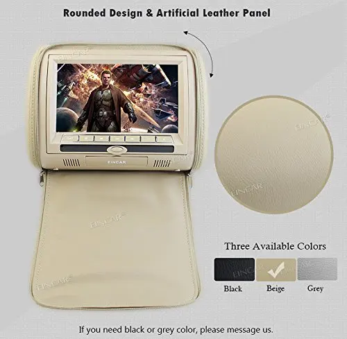 Пара наушников в комплекте! 9 дюймов Широкоформатный Автомобильный подголовник