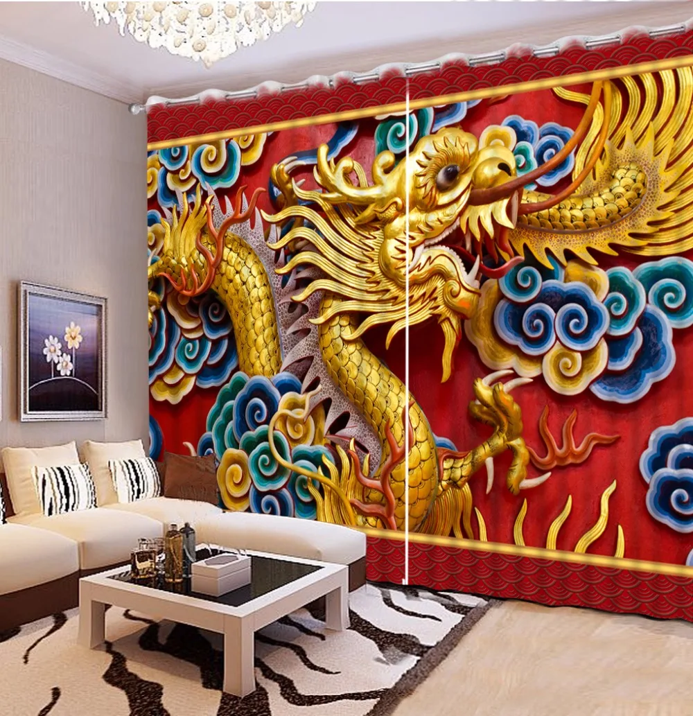 Современные шторы с 3D-принтом занавески для спальни отеля стереоскопические