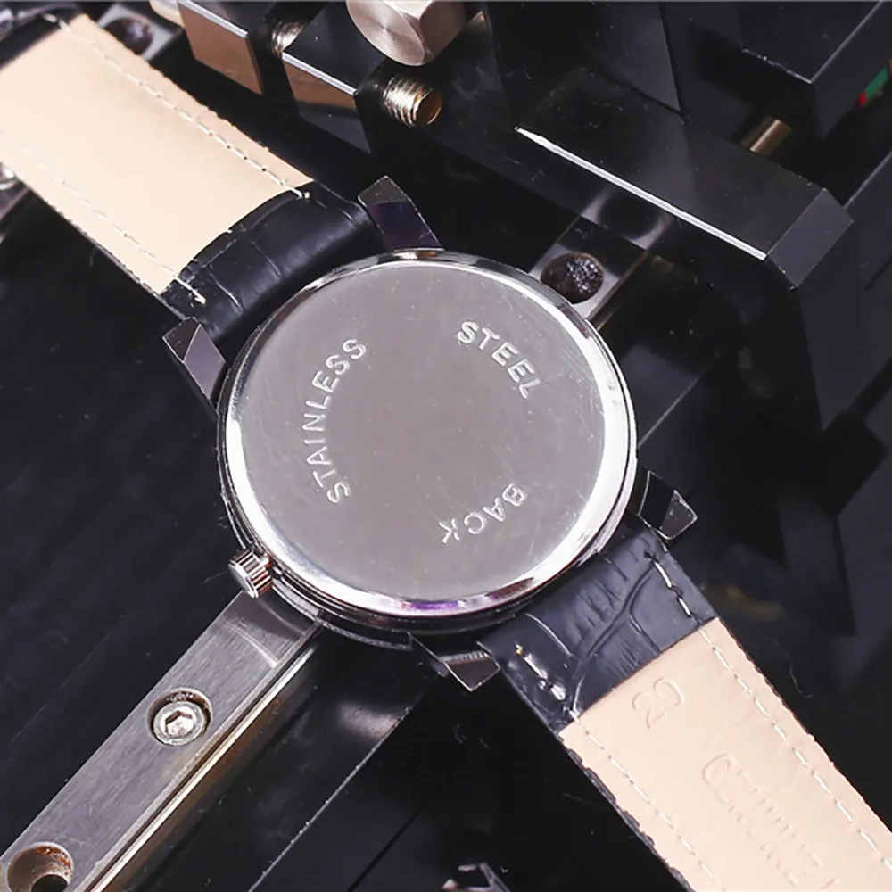 Часы мужские повседневные кожаные спортивные кварцевые | Наручные часы