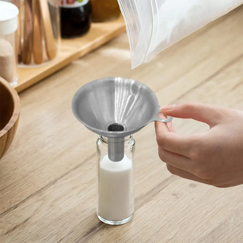 Комплект воронок из нержавеющей стали 3 шт. Каннинг съемный фильтр мини воронка