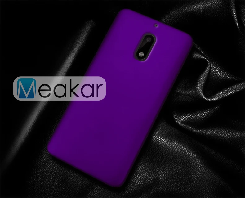 Матовая Пластик Coque 5.2For Nokia 6 Чехол для Nokia 6 Nokia6 двойной телефона чехол-лента на заднюю панель