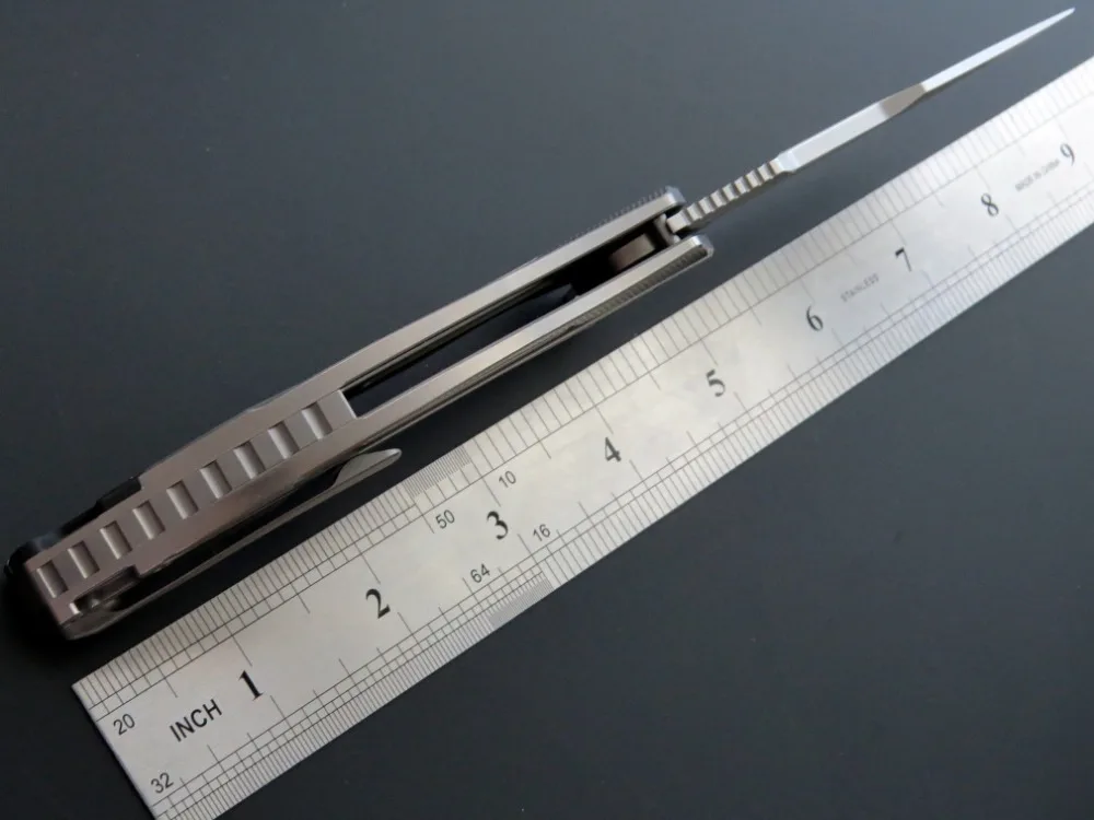CH CH3519 59 60HRC S35VN blade TC4 складной нож с рукояткой из титанового сплава уличный