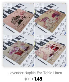 Flamingo Napkin 42X32Cm Linen Tea Towel Rectangle Decorative Paper Napkins Fabric Kitchen Napkins On The Table Mats For Weddings