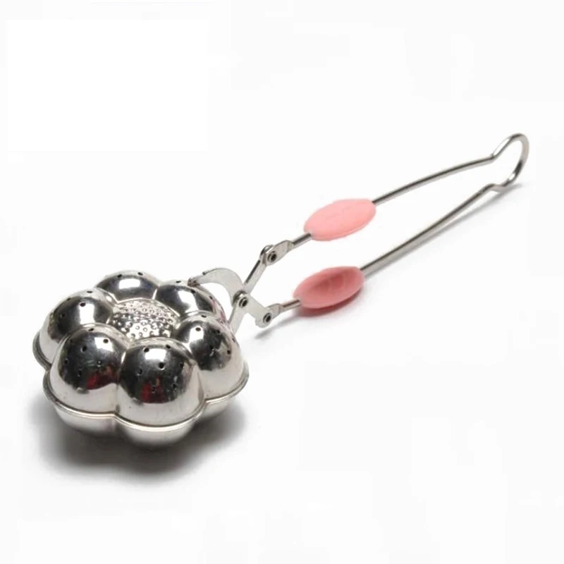 Золотой чайный шарик для заварки из нержавеющей стали фильтр инфузионного чая с