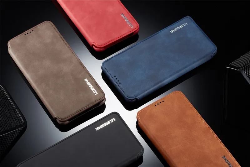Роскошный кожаный чехол P30PRO для huawei P30 P20 Pro Lite Nova 3E 4E флип сильный держатель карт на магнитах подставка 360 чехол для телефона