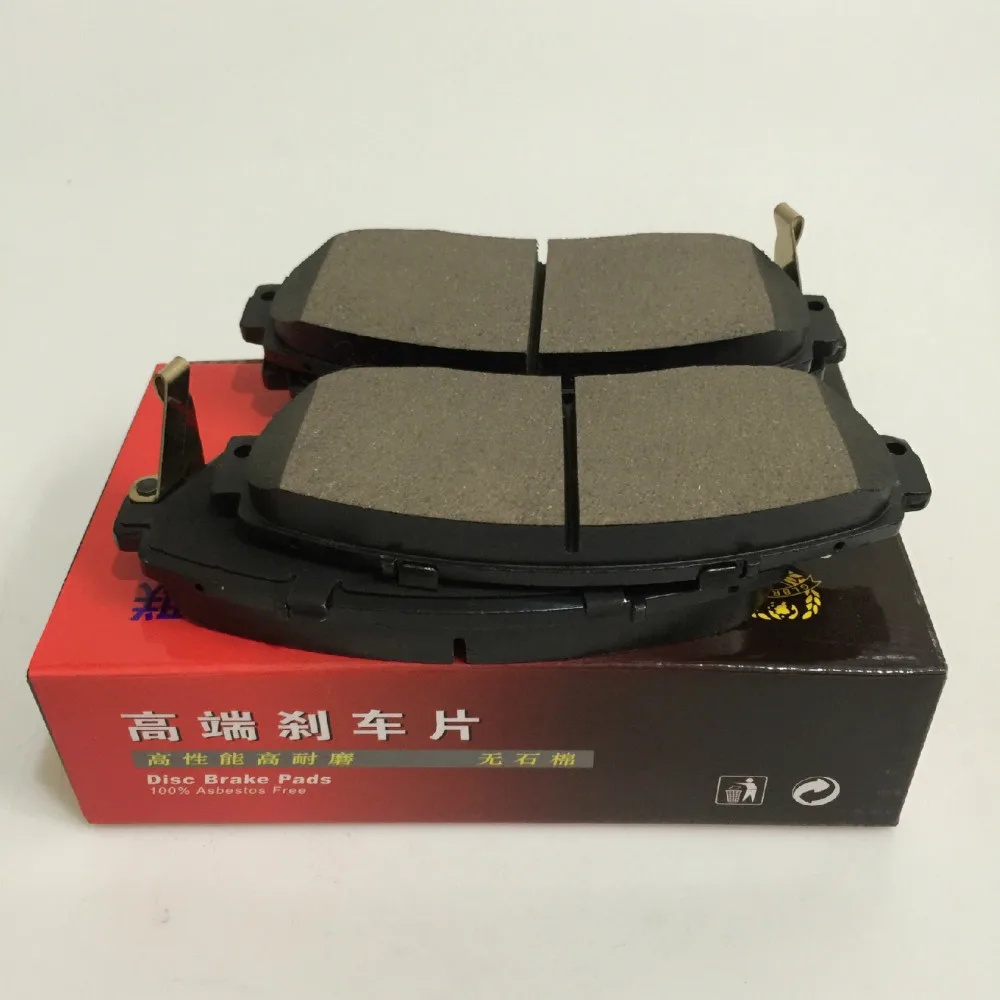 Автомобильные керамические передние тормозные колодки для Honda 2007-2012 CRV 2005 Odyssey 2007 Acura для Great Wall Havel H6 D1521