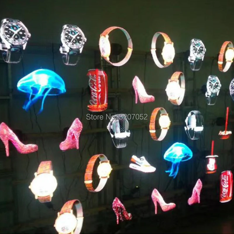 Быстрая доставка светодиодный голографический проектор портативный