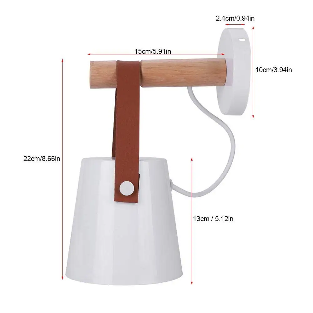 Настенные светильники в скандинавском стиле для спальни комнатные Светодиодные